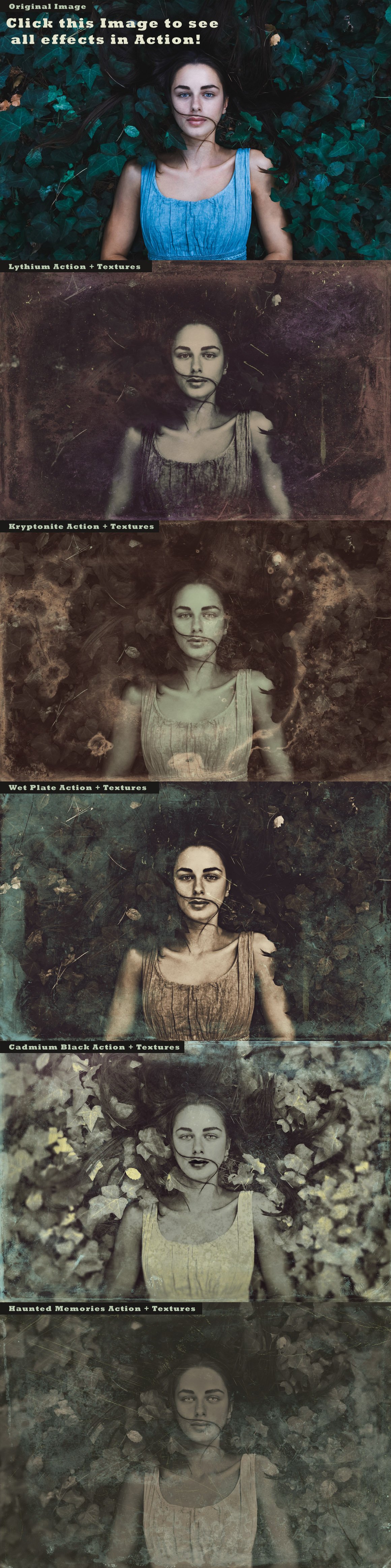 20 Daguerreotype Textures&Actions v2preview image.