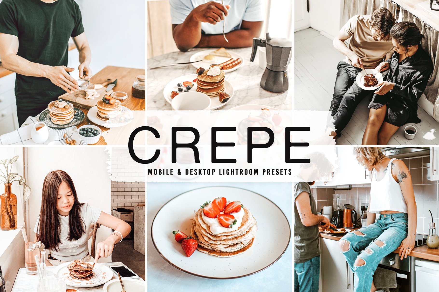 Crepe Pro Lightroom Presetscover image.