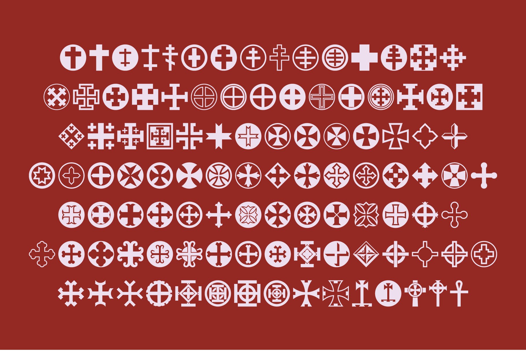 cross ornaments banners 10 218