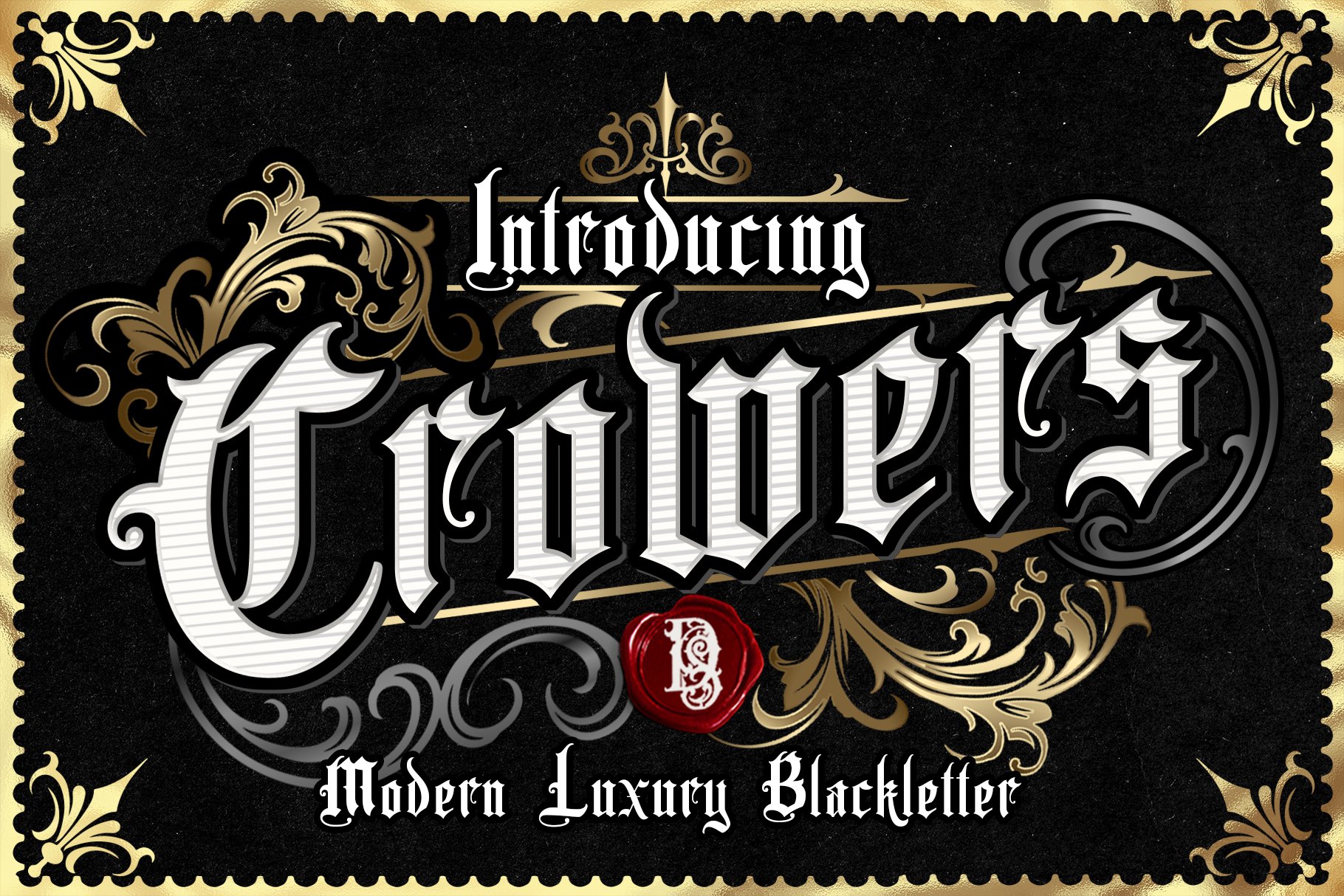 Crowers  luxury Blackletter cover image.