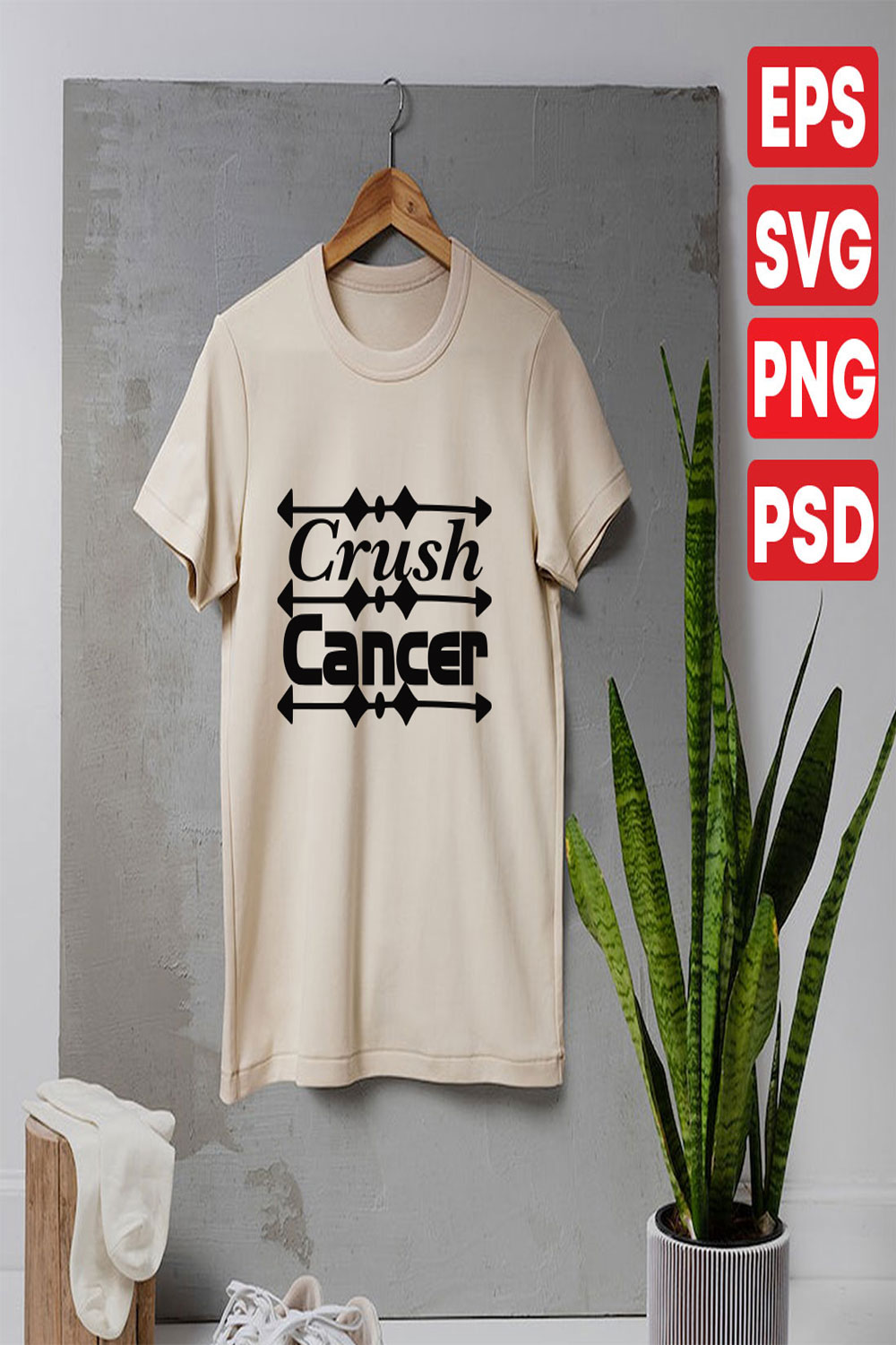 Crush-Cancer pinterest preview image.