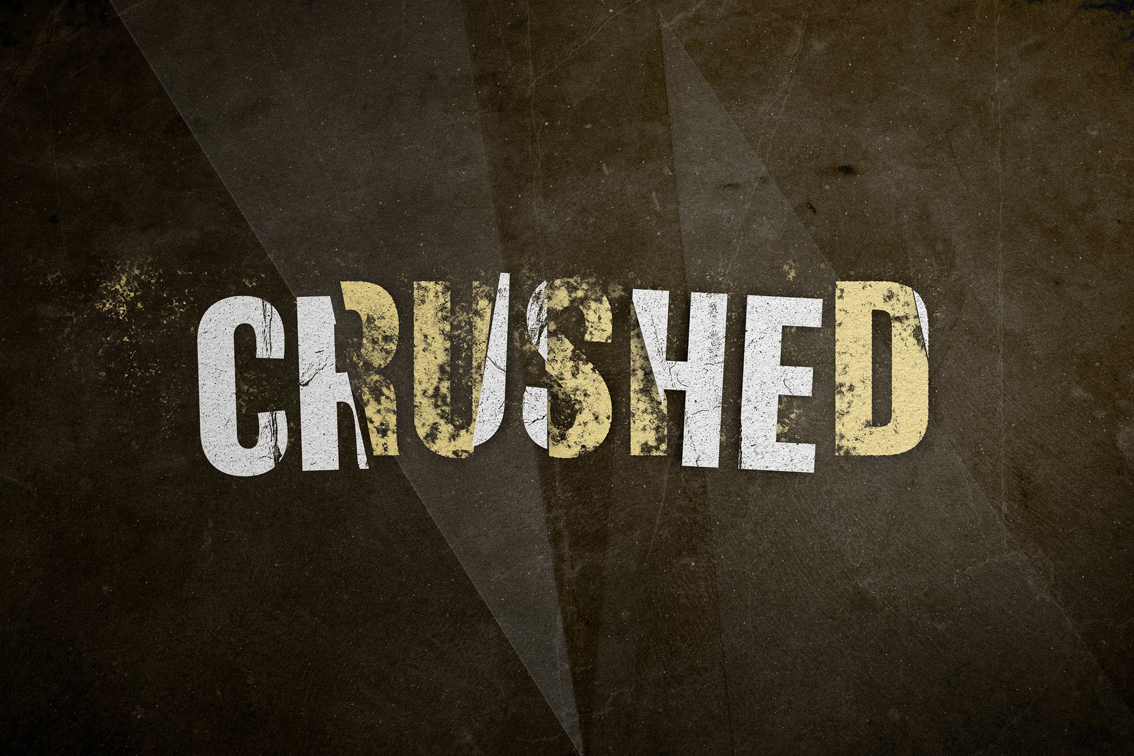 Crushed Dusty Text Effectpreview image.