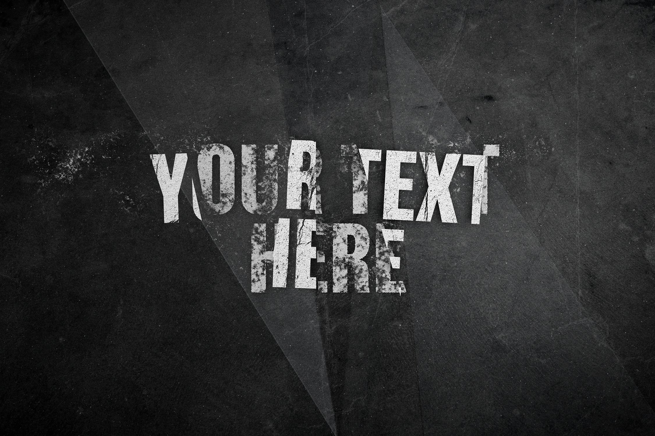 crushed dusty text effect 03 911