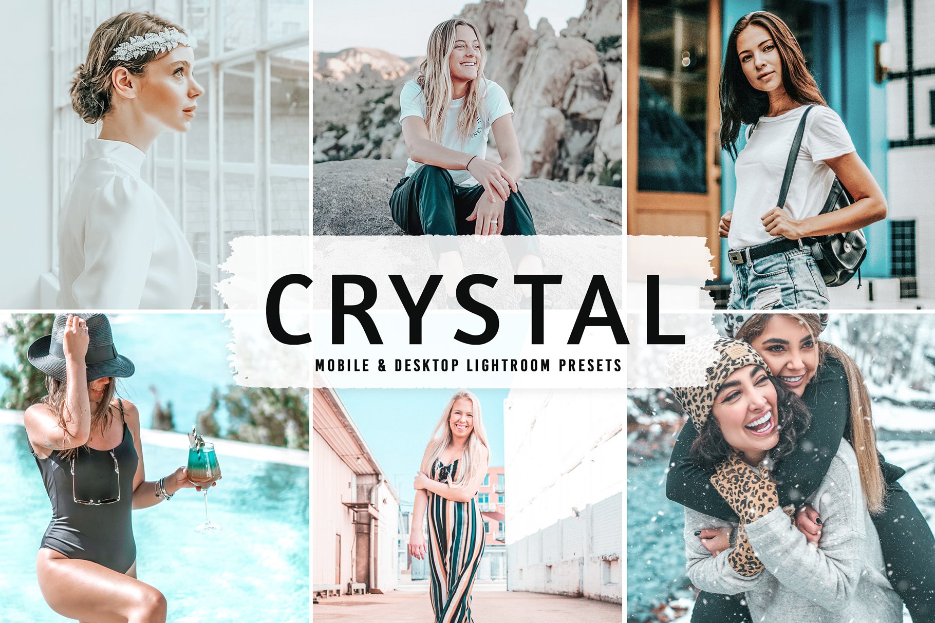 Crystal Pro Lightroom Presetscover image.