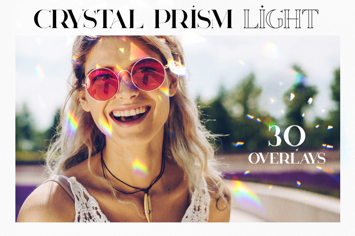 Crystal Prism Light / 30 Overlayscover image.