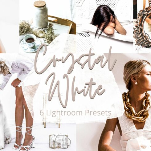 Crystal White - Lightroom Preset Setcover image.