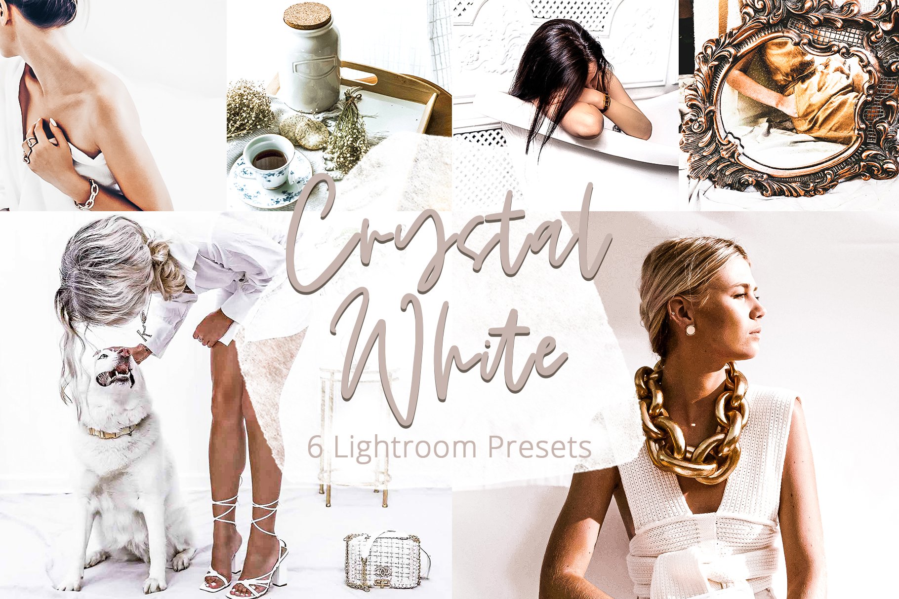 Crystal White - Lightroom Preset Setcover image.