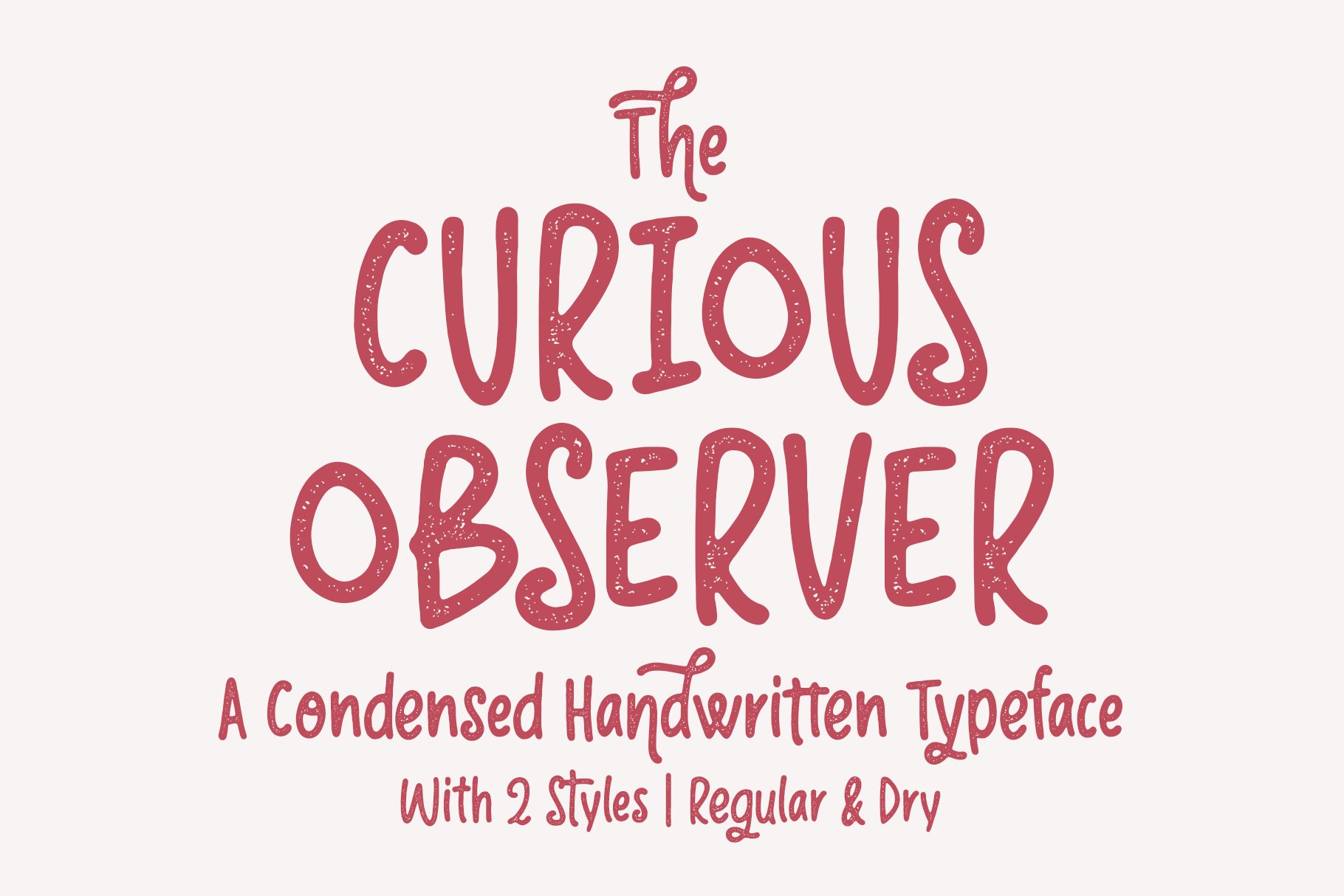 Curious Observer | Regular & Dry cover image.