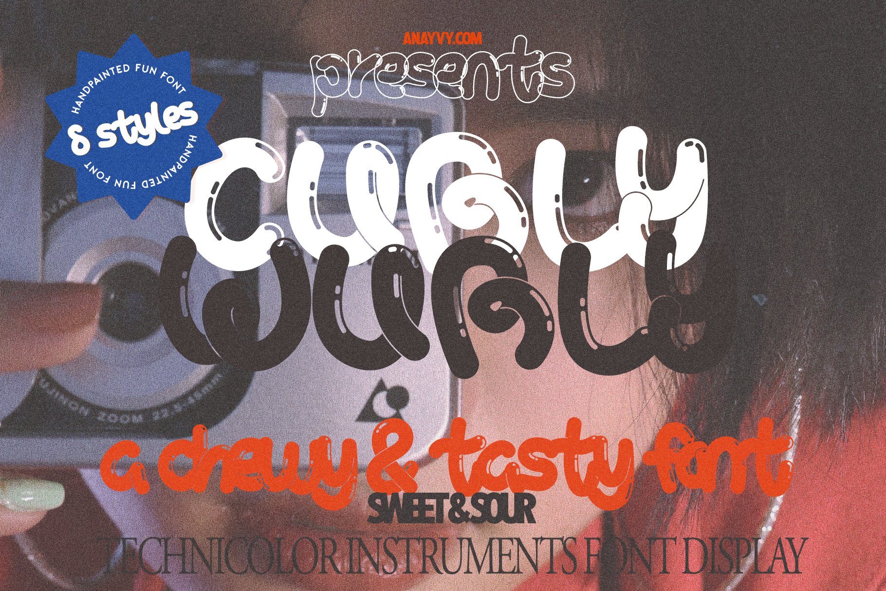 Curly Wurly | Retro Display Bubble cover image.