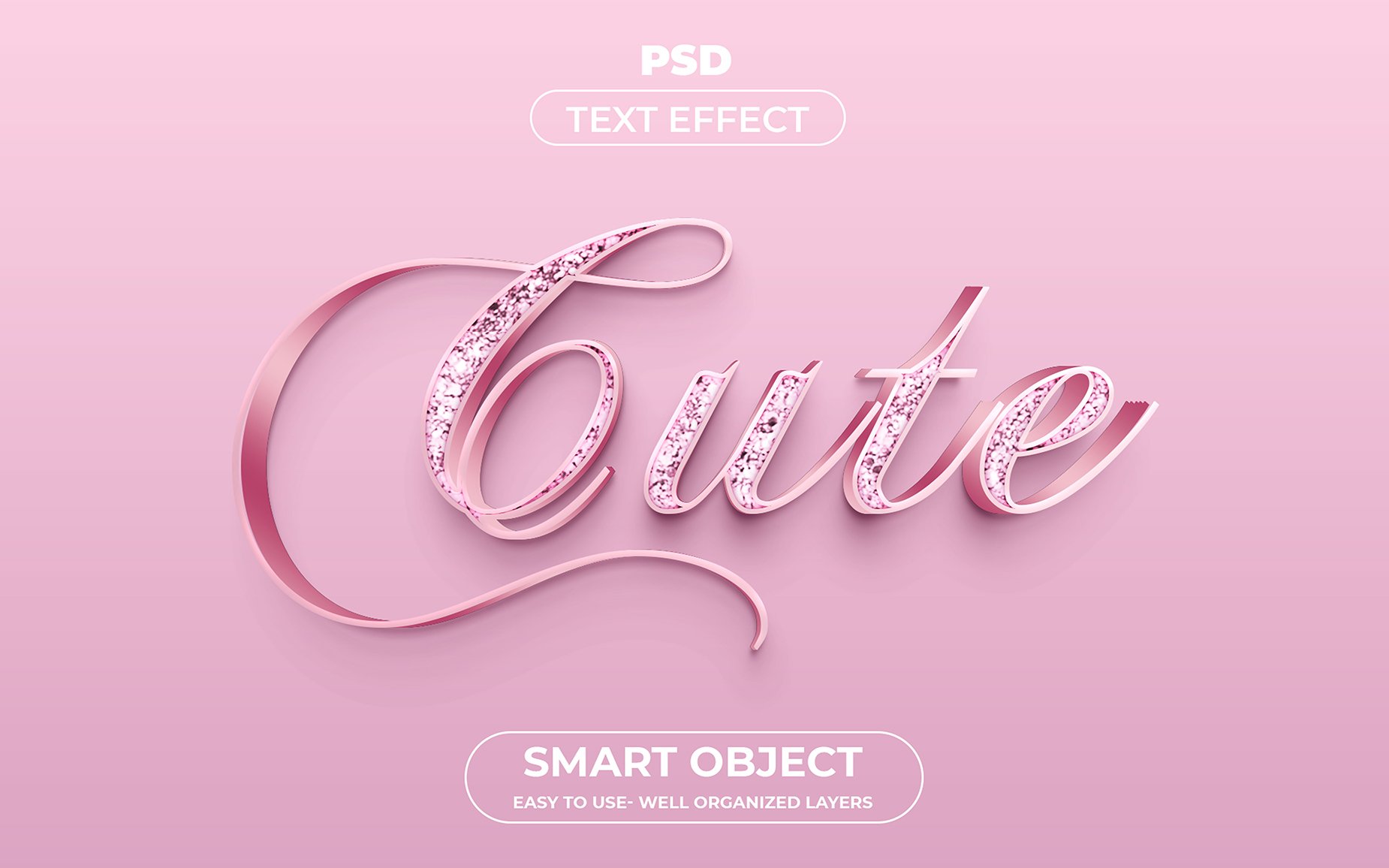 Cute 3d Editable Text Effect Stylecover image.