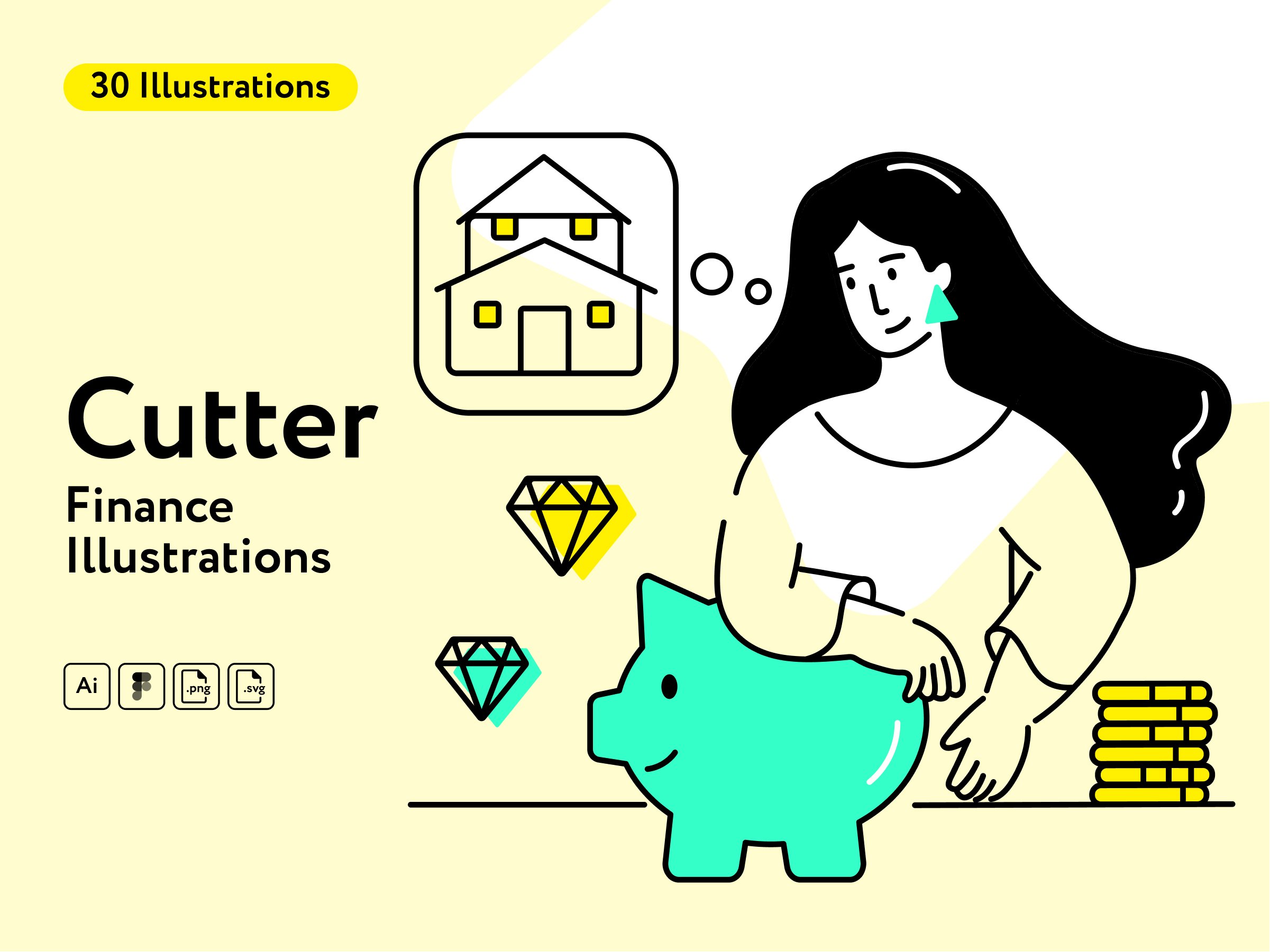 Cutter Finance Illustrations cover image.