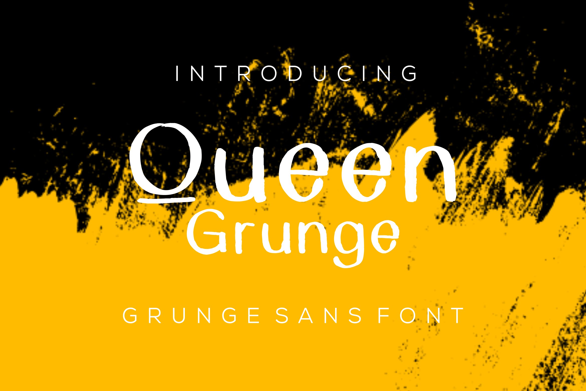 QueenGrunge Sans cover image.