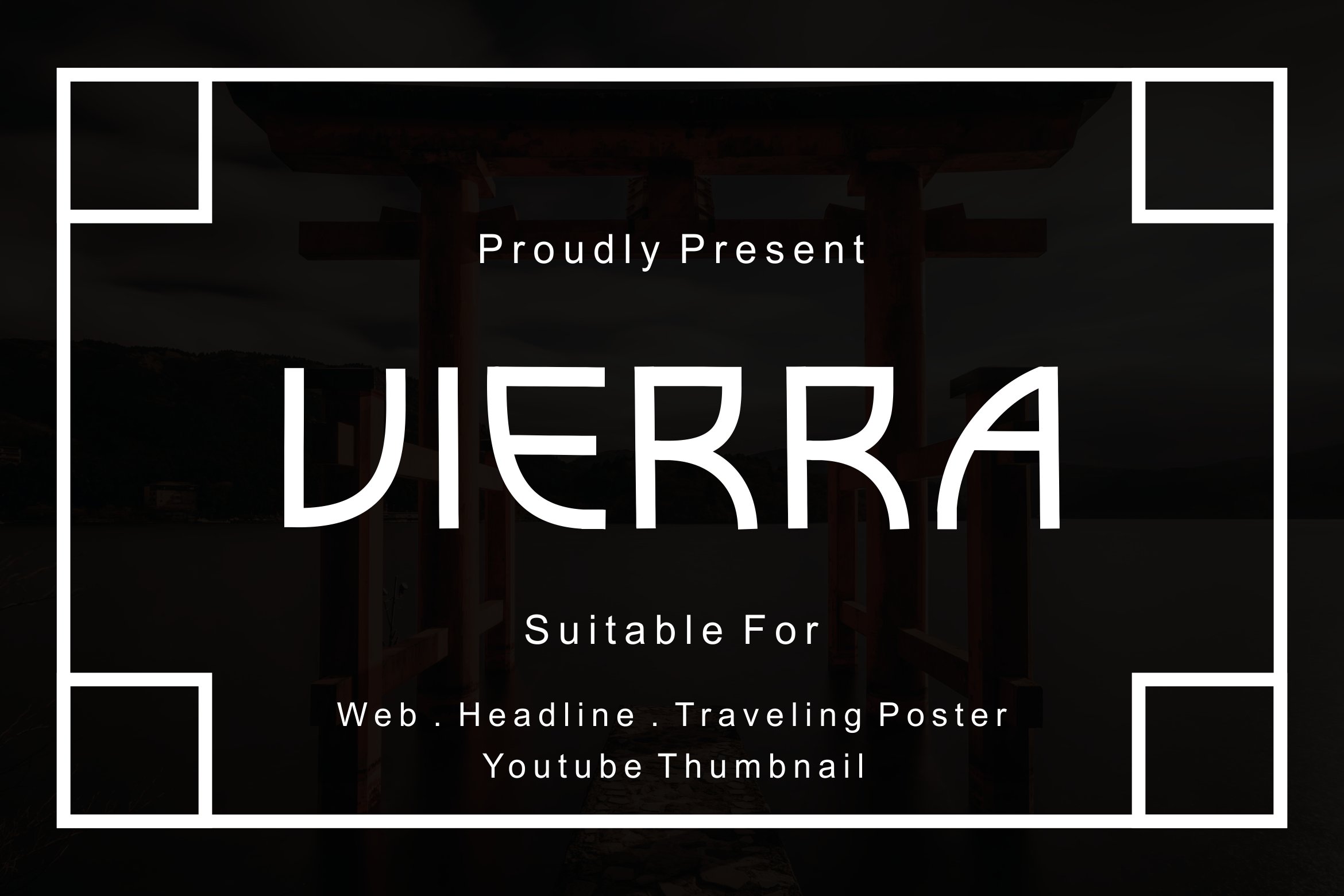 Vierra Faux Japanese Font cover image.