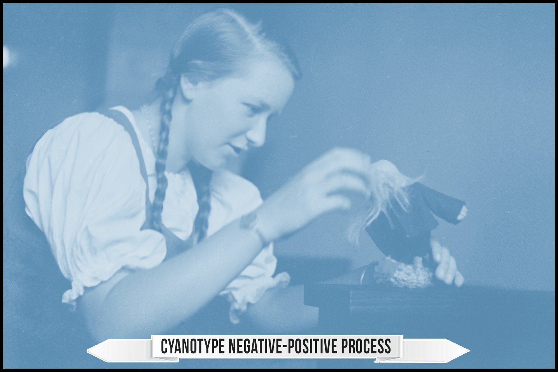 cyanotype negative positive process 308