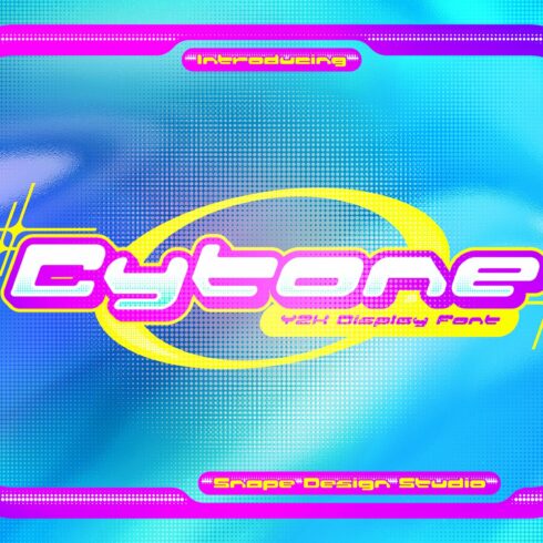 Cytone - Y2K Font cover image.