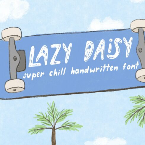 Lazy Daisy Handwritten Font cover image.