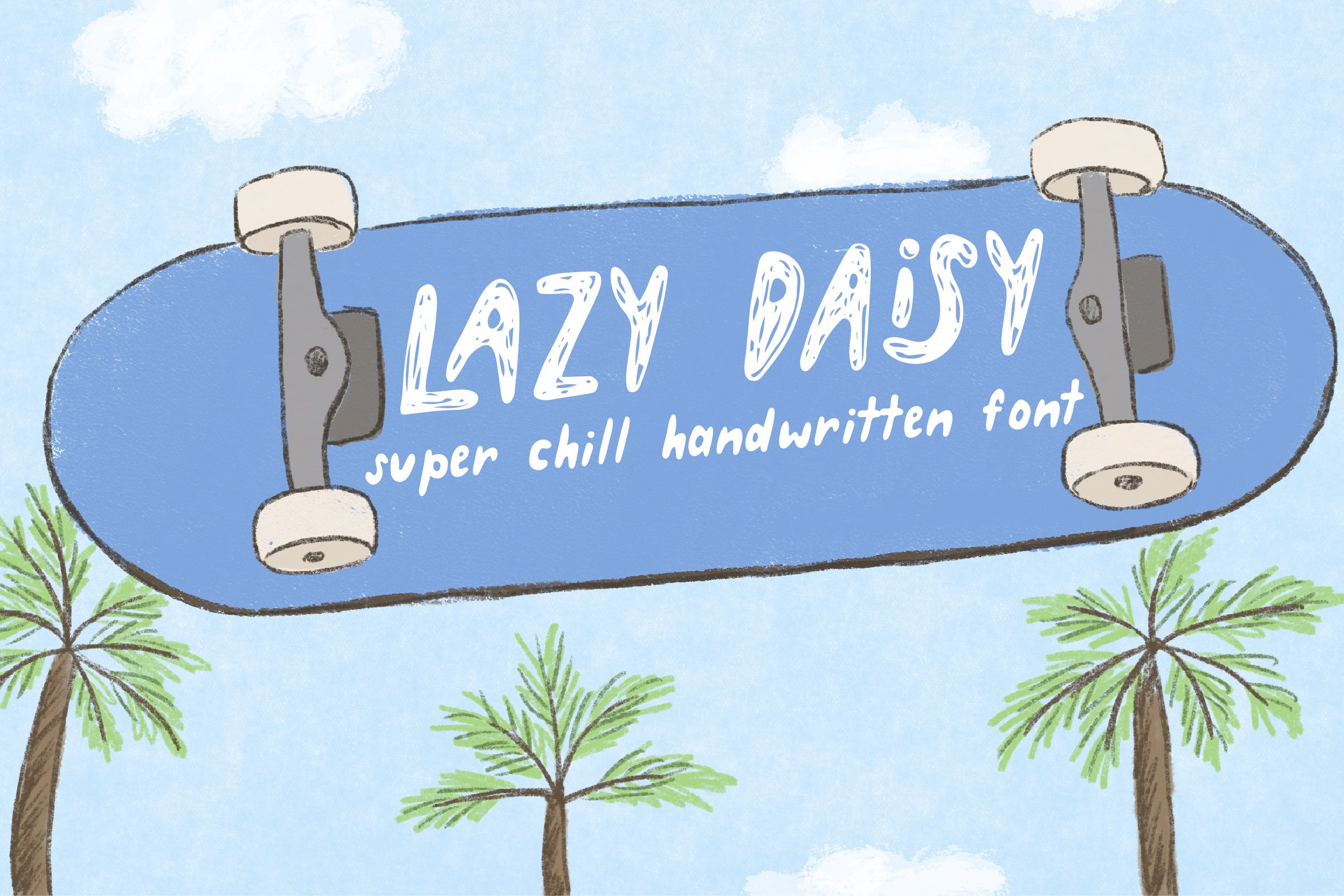 Lazy Daisy Handwritten Font cover image.