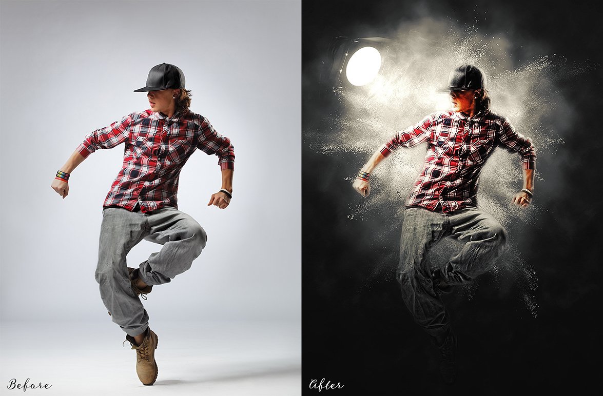 Light Effect - Photoshop Actioncover image.