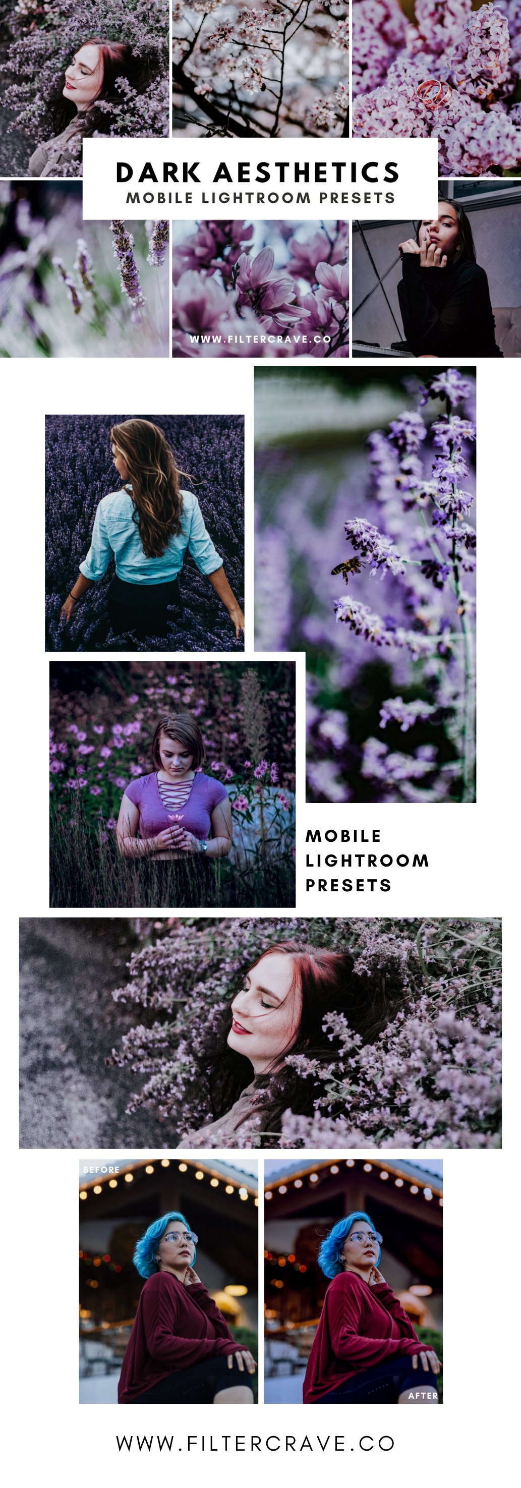 dark aesthetics lightroom presets for blogger filtercrave mobile presets 28229 289