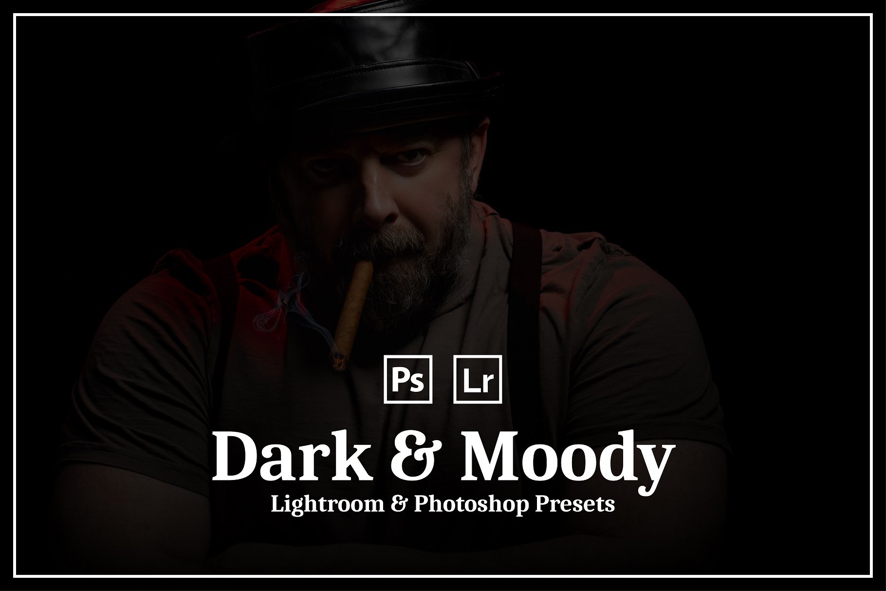 Dark & Moody Lightroom Presetscover image.