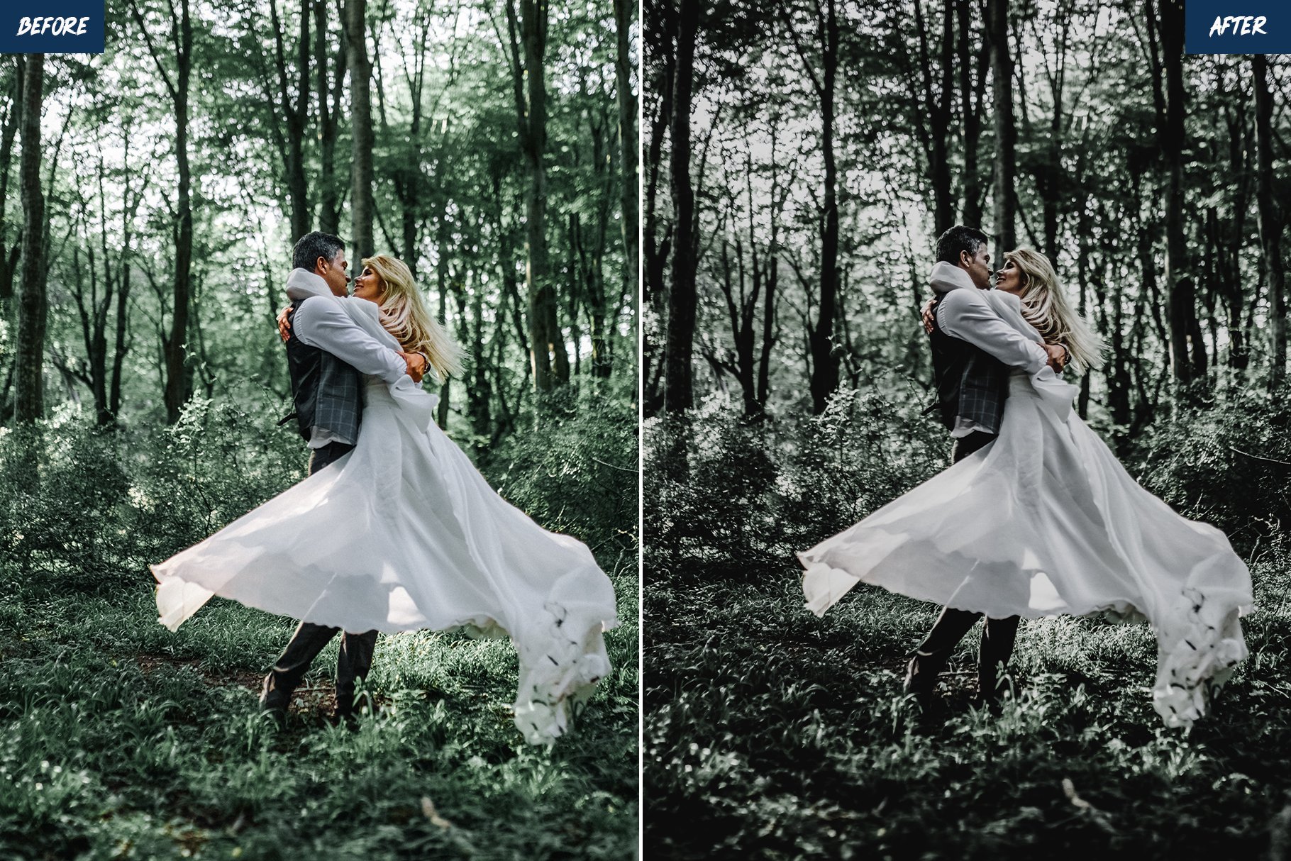 dark and moody wedding presets before and after 07 633