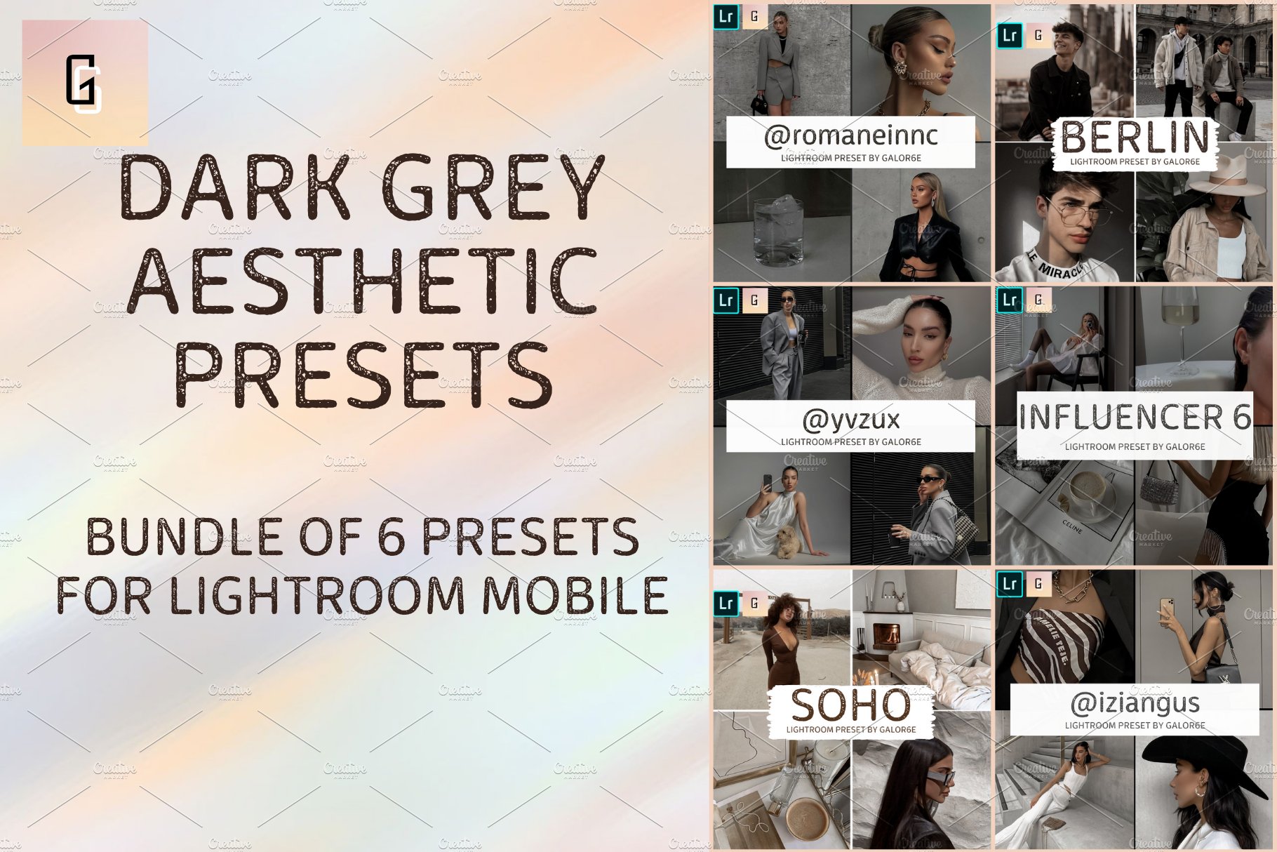 AESTHETIC PRESETS PACK by GALOR6Ecover image.