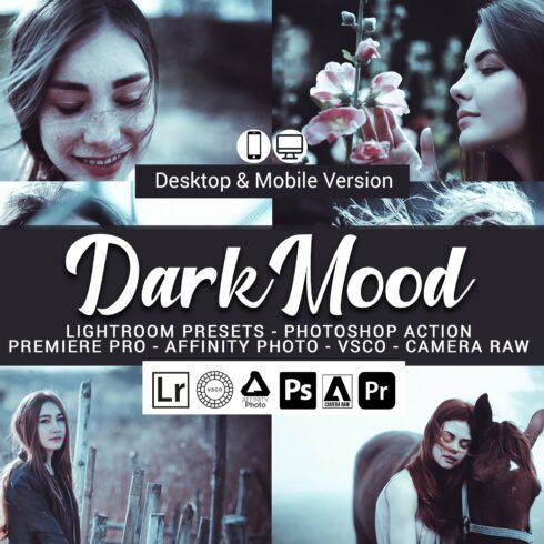 Dark Mood Lightroom Presetscover image.