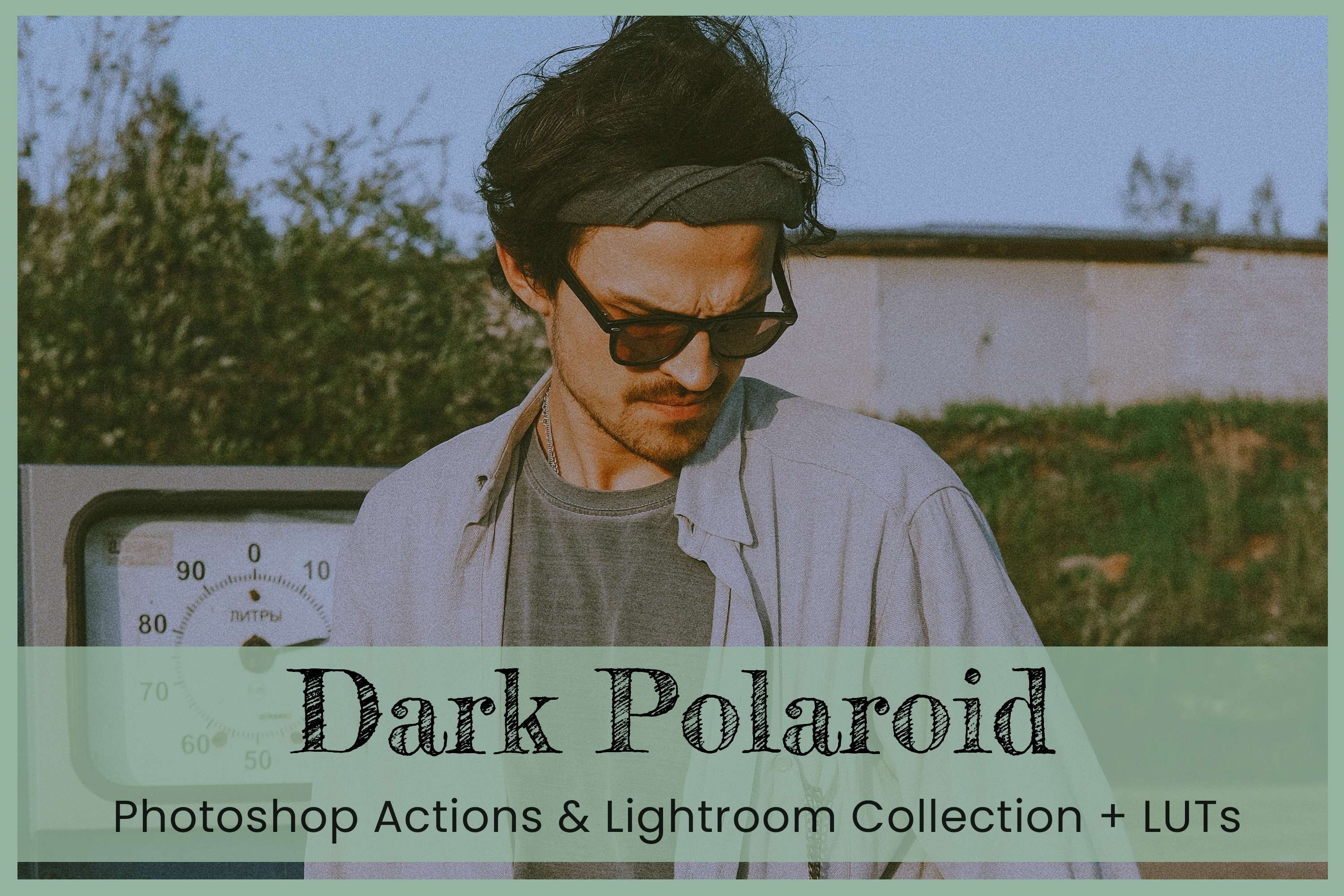 Dark Polaroid Lightroom Presetscover image.