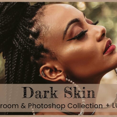 Dark Skin Lightroom Presets Desktopcover image.