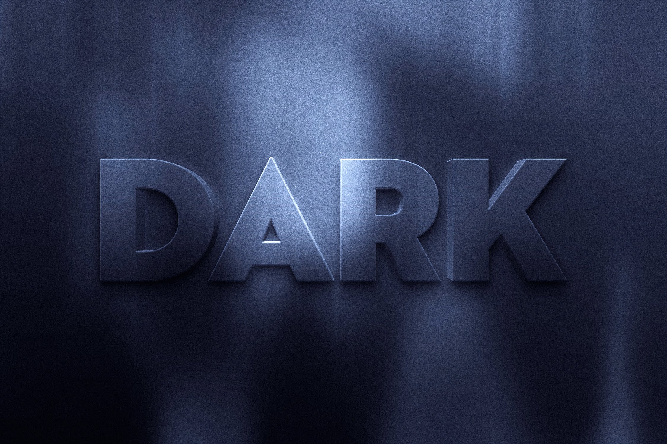 Dark Text Effectpreview image.