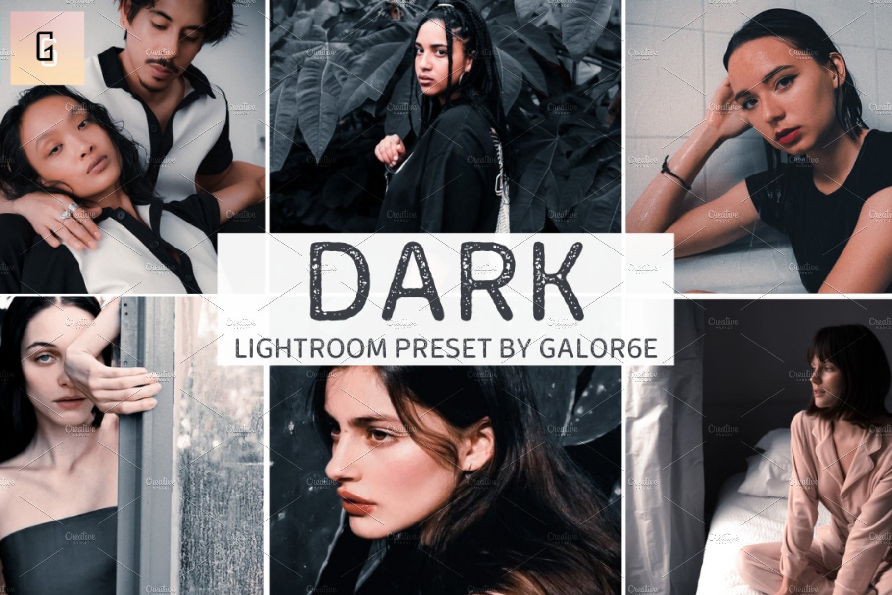 Lightroom Preset DARK by GALOR6Ecover image.