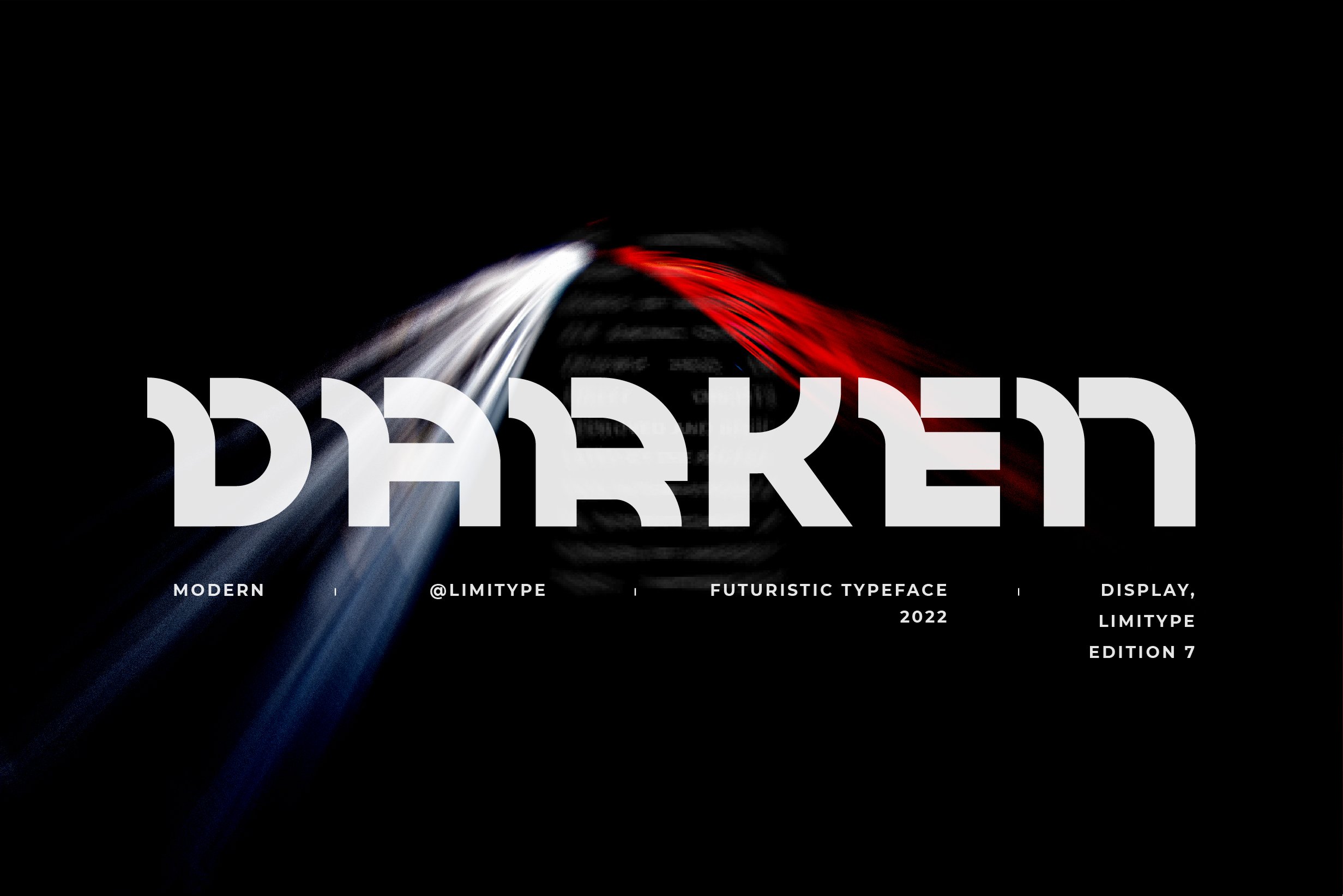 Darken - Display font cover image.