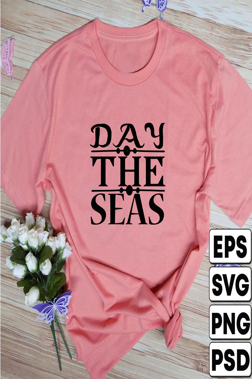 day the Seas pinterest preview image.