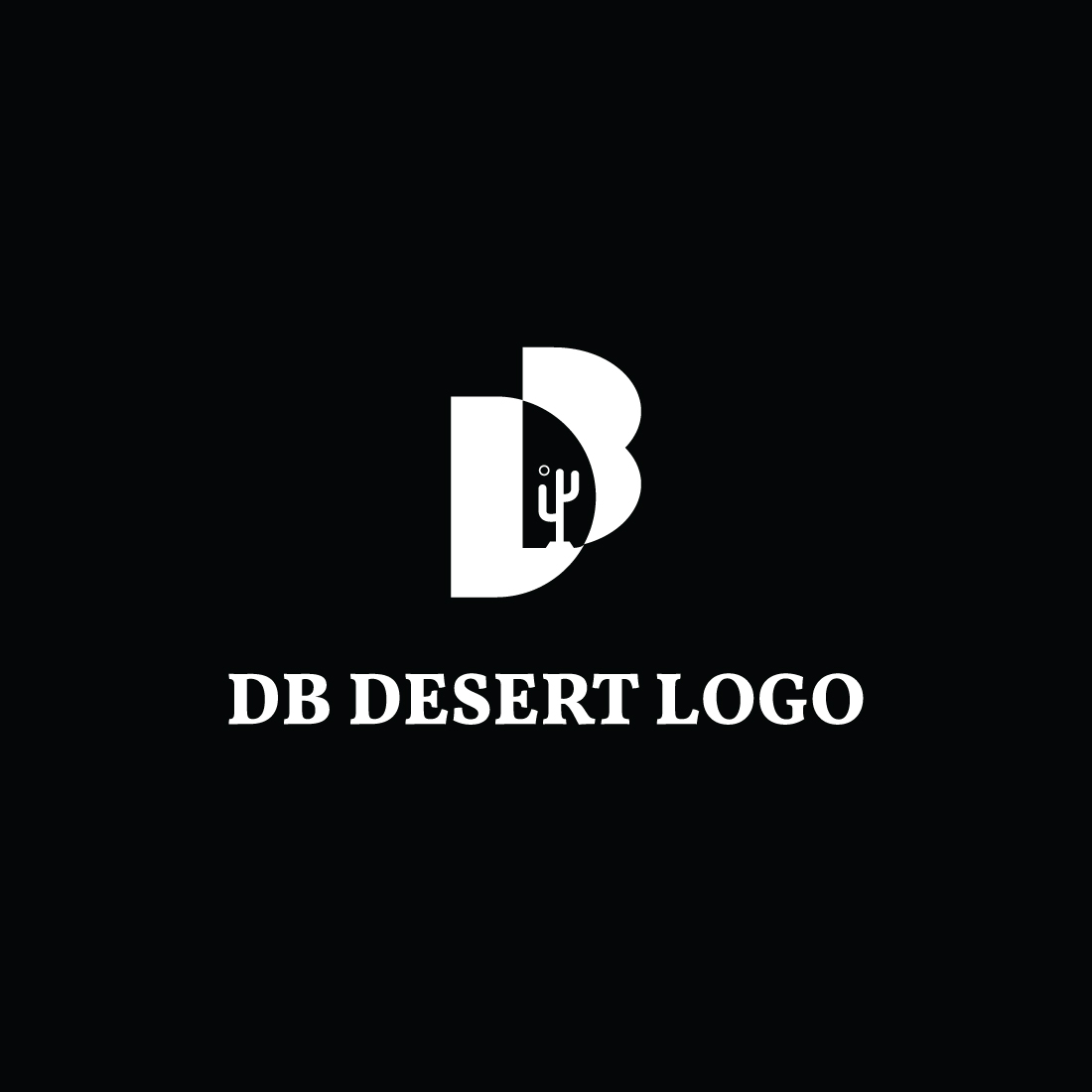 DB Letter Logo preview image.