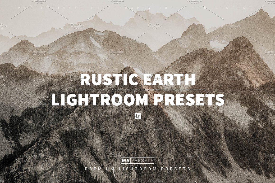 10 RUSTIC EARTH Lightroom Presetscover image.