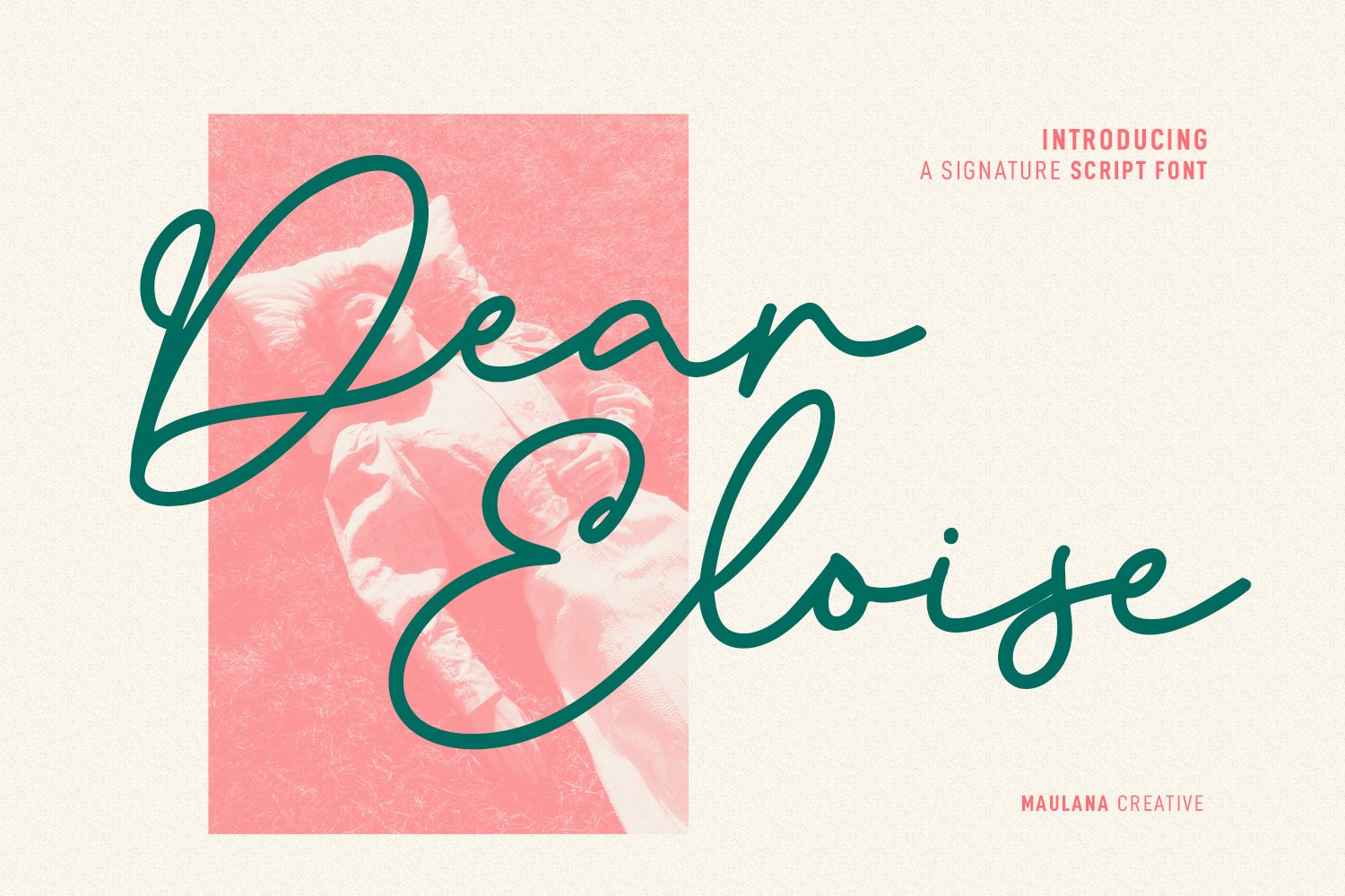 Dear Eloise Script Font cover image.