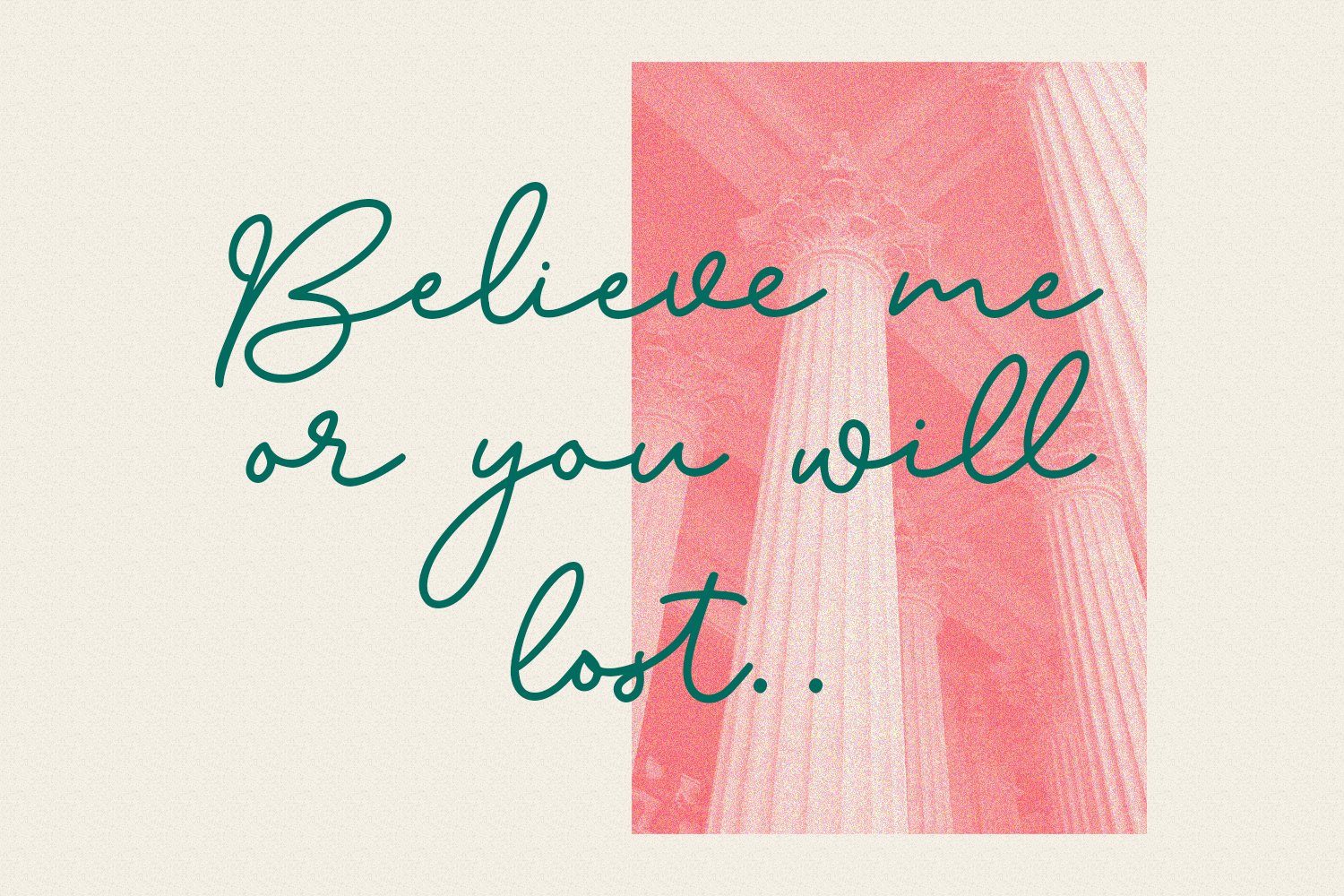 Dear Eloise Script Font preview image.