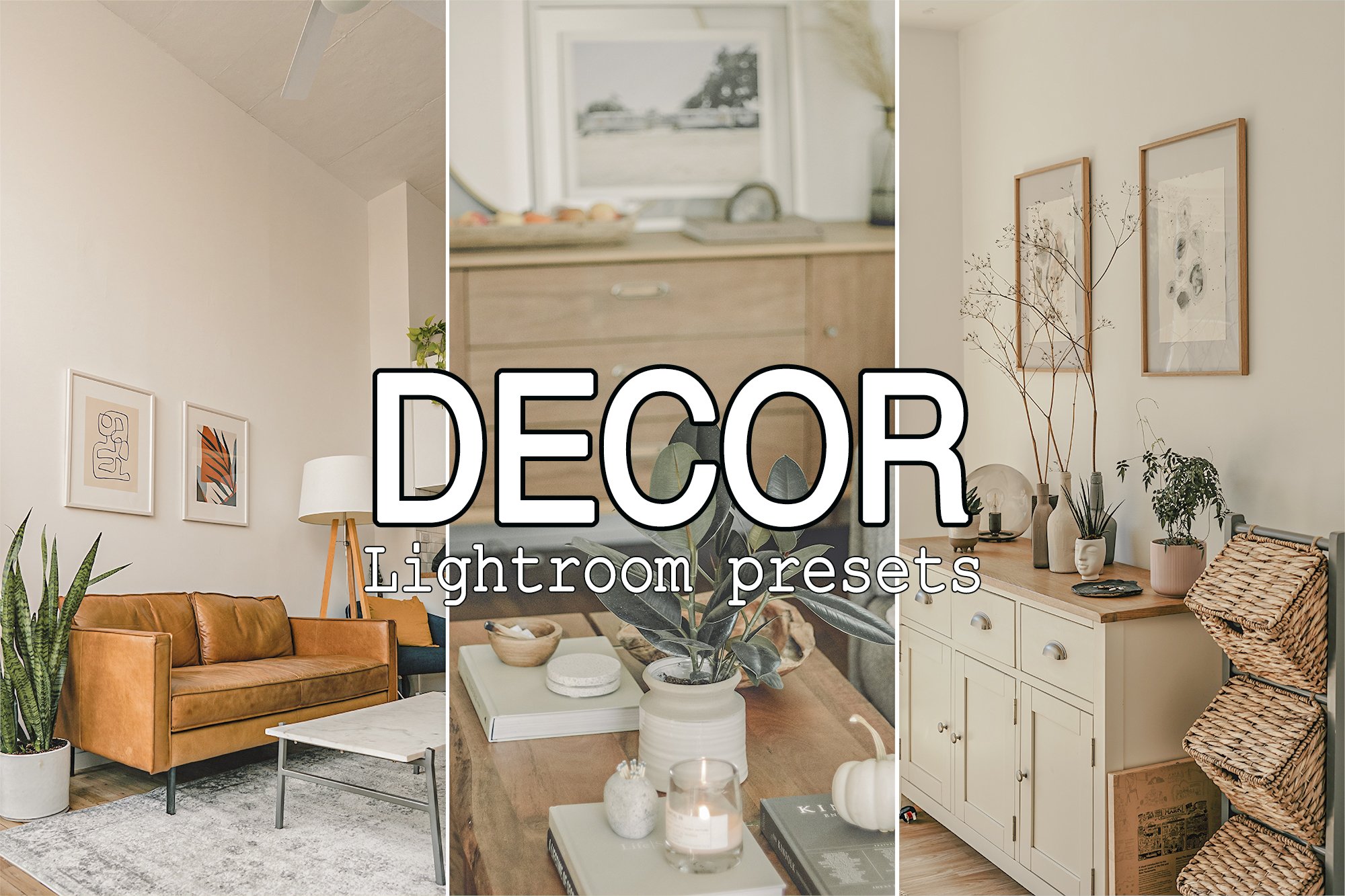 11 Decor Lightroom presets for Homecover image.