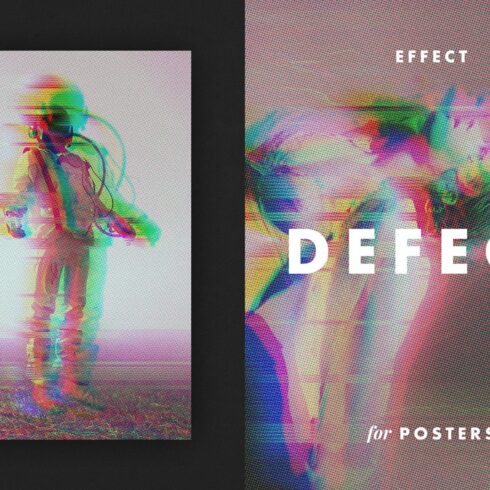 Defect Photo Effect for Posterscover image.