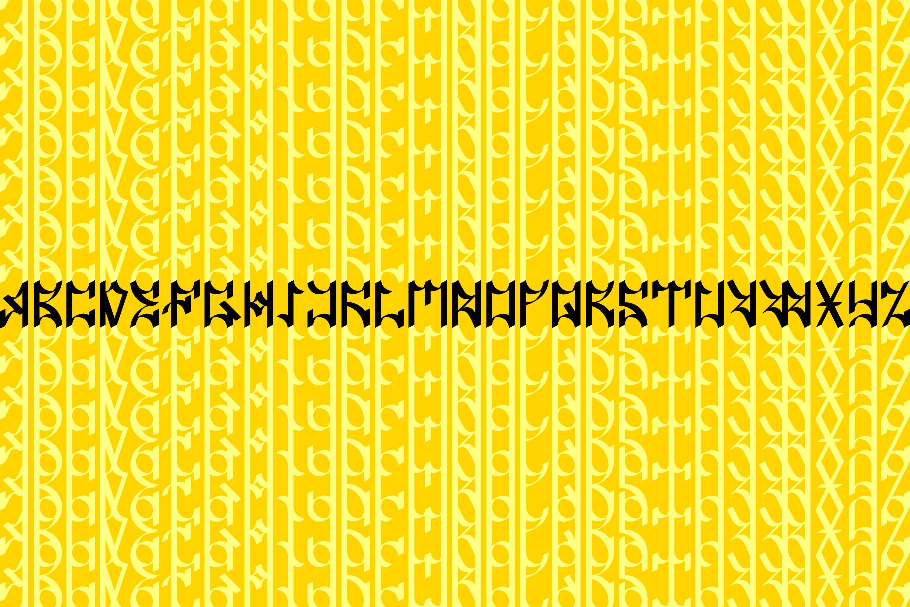 Graffiti font calligraphy marker preview image.