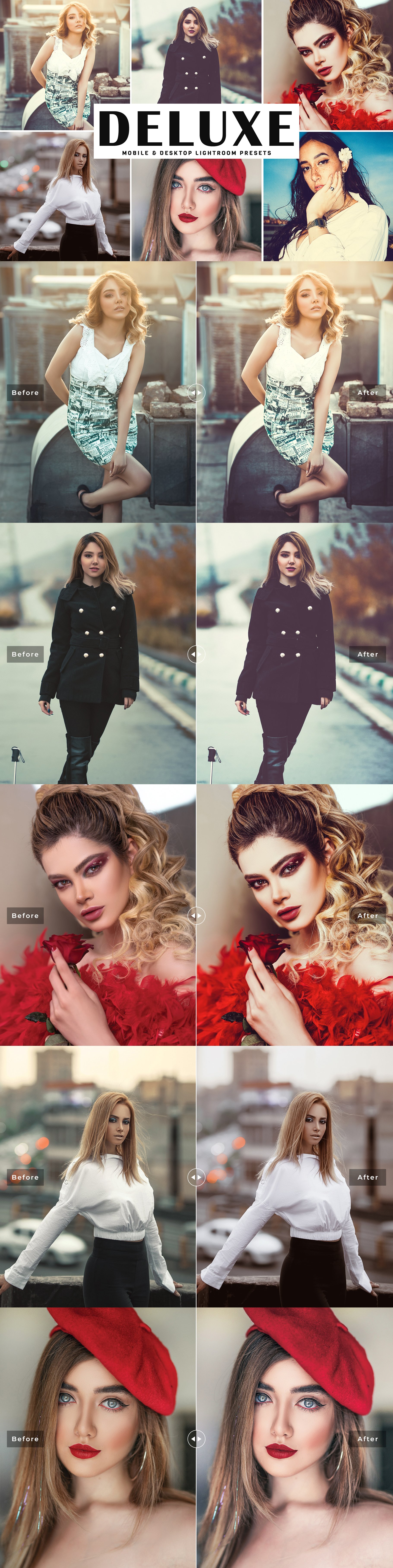 Deluxe Lightroom Presets Packcover image.