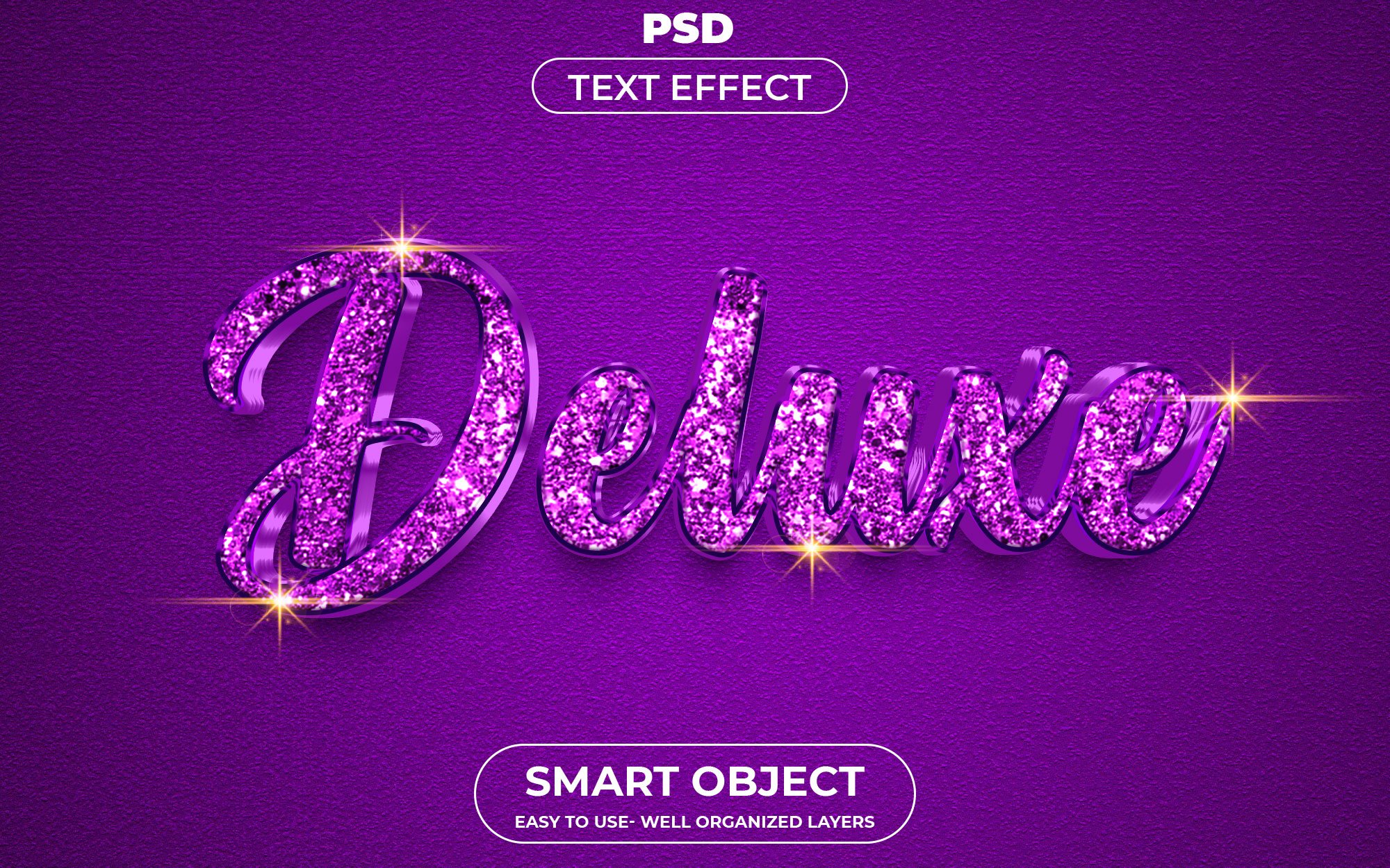 Deluxe 3D Editable psd Text Effectcover image.