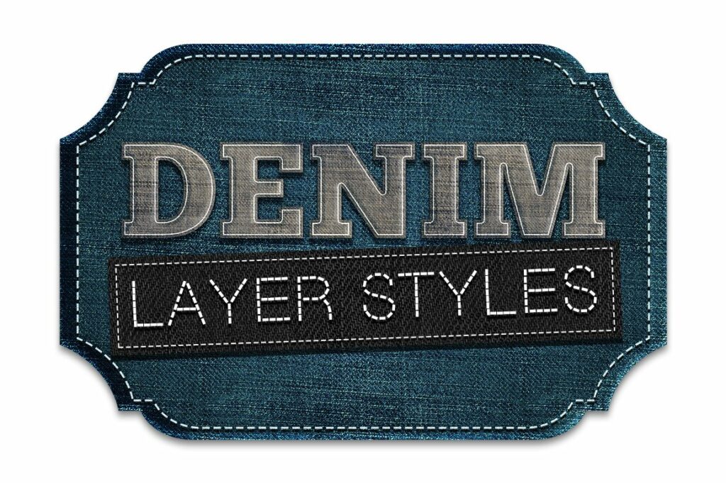 Denim Jeans Patch Layer Styles – MasterBundles