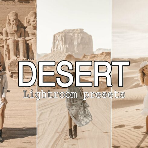 7 Desert Lightroom Presetscover image.