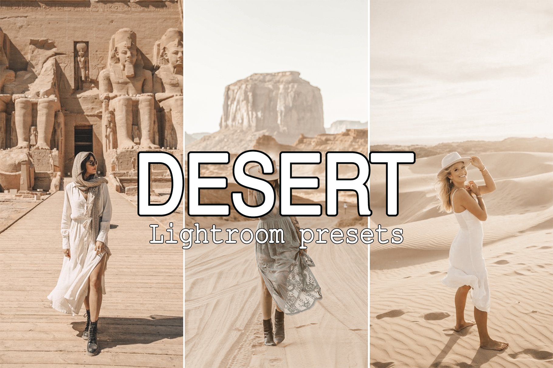 7 Desert Lightroom Presetscover image.