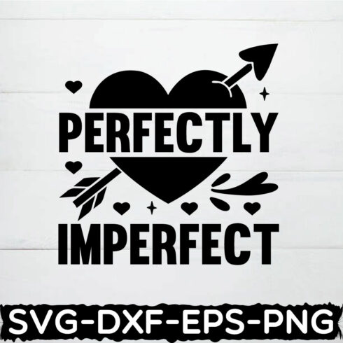 Perfectly imperfect shirt , Christian Coffee Mug Svg, Women's svg, file,Motivational Quotes Sayings Svg Cut File Silhouette Cricut cover image.
