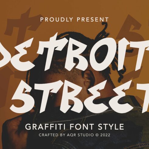 DetroitStreet - Graffiti Font cover image.