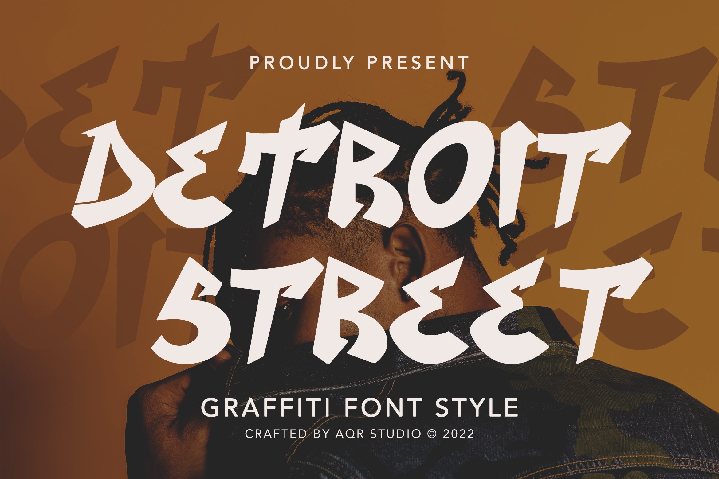 DetroitStreet - Graffiti Font cover image.