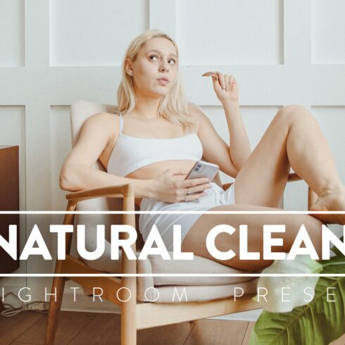 10 Natural Clean Lightroom Presetcover image.