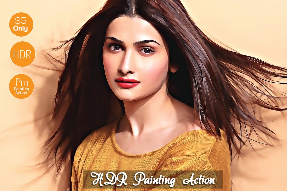 HDR Painting Actionpreview image.